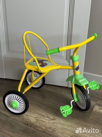 Детский трехколесный велосипед новый