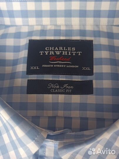 Рубашка charles tyrwhitt оригинал XXL