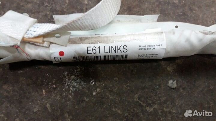 Подушка безопасности шторка левая BMW 5 E60 E61