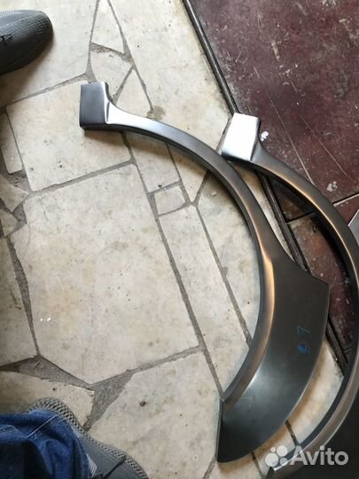 Ремонтные арки заднего крыла хендай акцент пороги