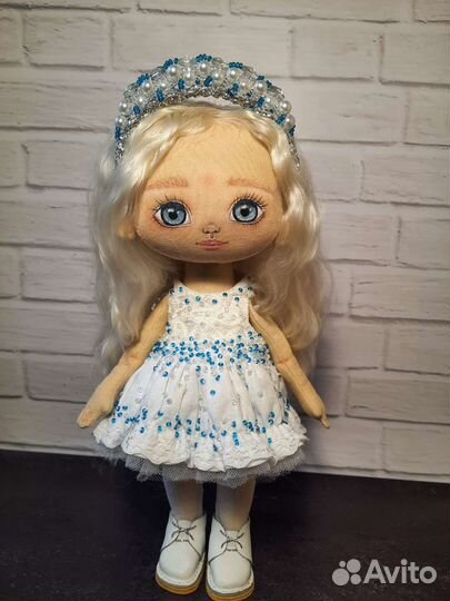 Текстильная кукла ручной работы