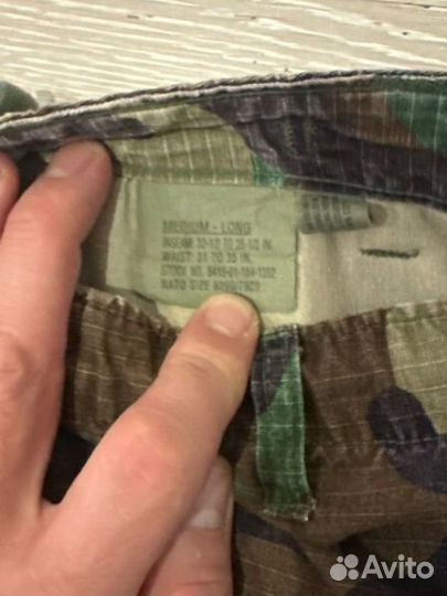 Брюки bdu woodland proper