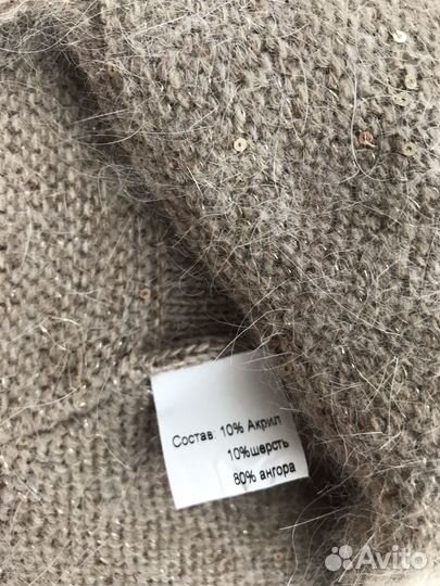 Шапка чепчик теплая