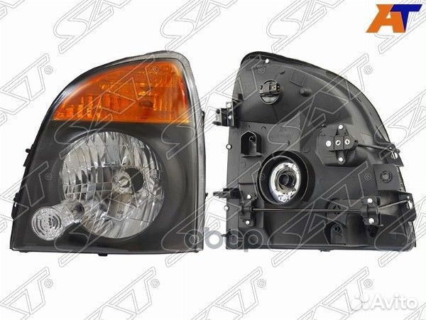 Фара hyundai porter/H100 12-18 LH черная