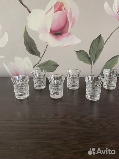 Стопки хрусталь СССР