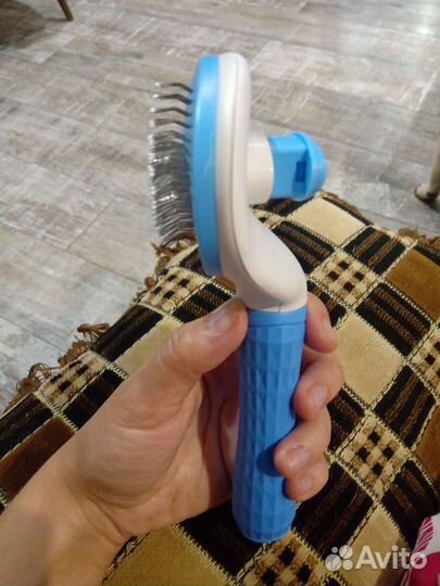 Расческа для животных/щётка/пуходерка/дешеддер