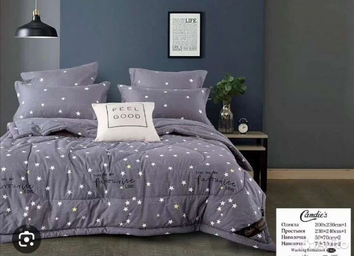 Белье постельное с одеялом