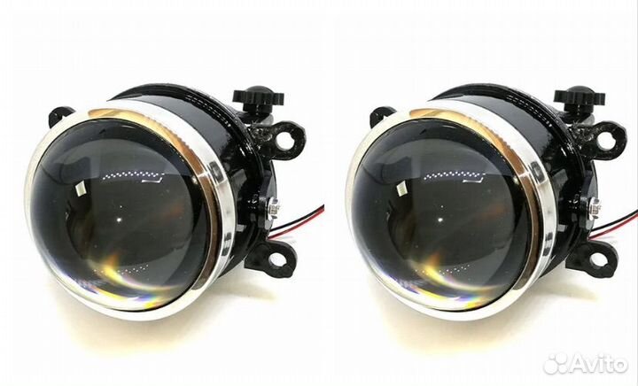 Противотуманные фары с линзой