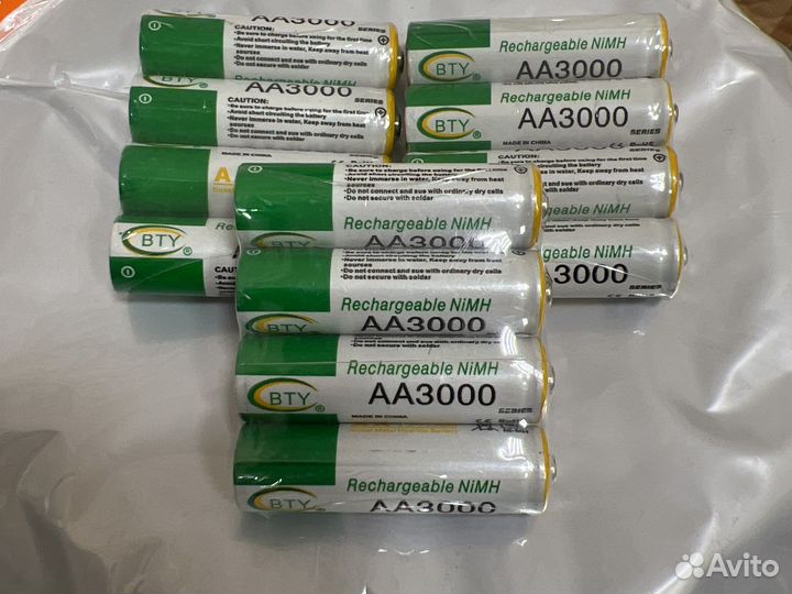 Аккумуляторы AA пальчиковые 4шт