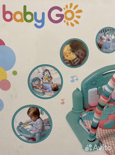 Игровой коврик с пианино Baby Go