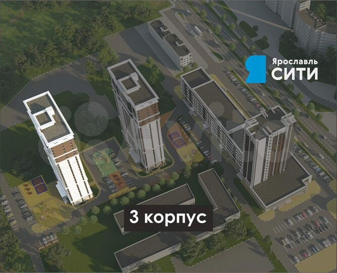 2-к. квартира, 69,4 м², 15/24 эт.