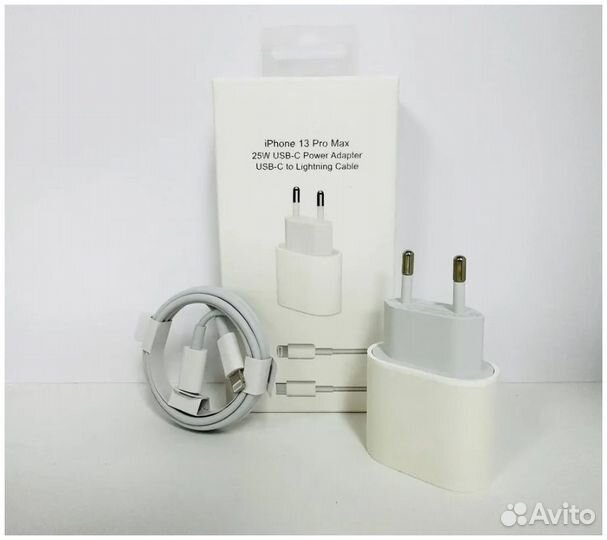 Зарядный комплект быстрой зарядки Apple 25w iPhone