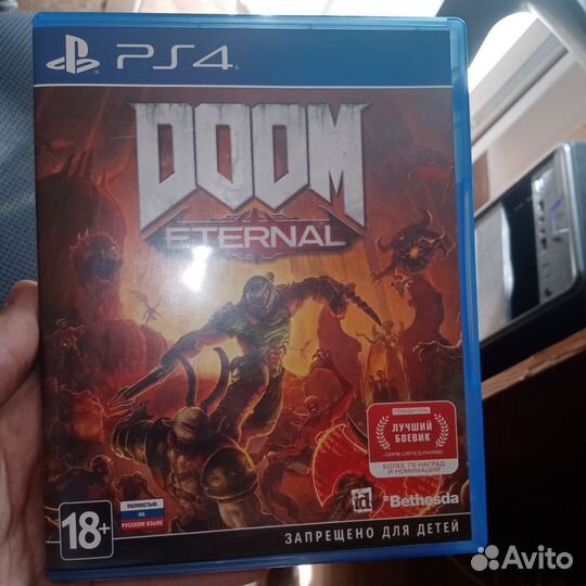 Doom Eternal диск ps4