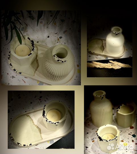 Фигурки из гипса в ассортименте