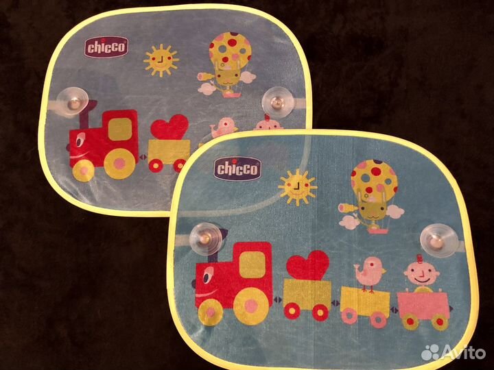 Chicco / Защитные шторки для машины. Новые