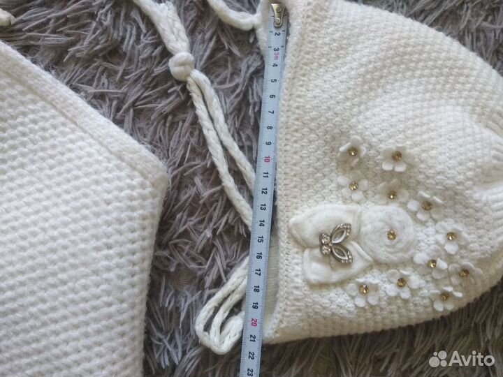 Детский комплект шапка и снуд