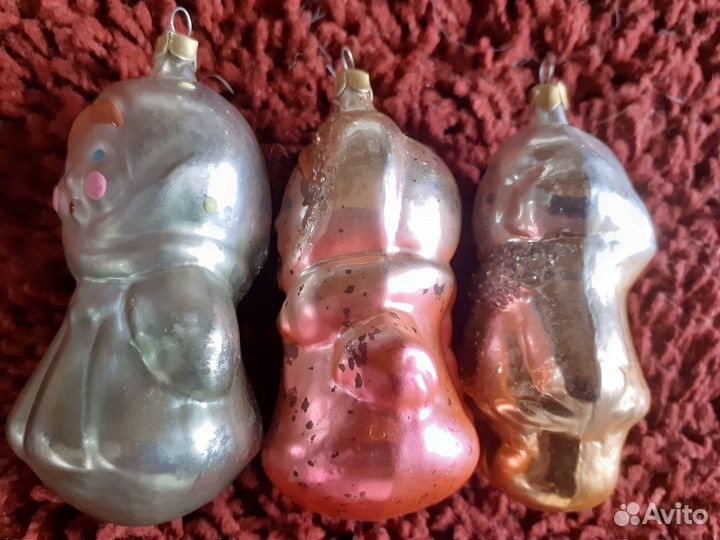 Новогодние игрушки СССР