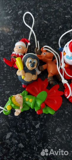 Kinder surprise смурфики и новогодние