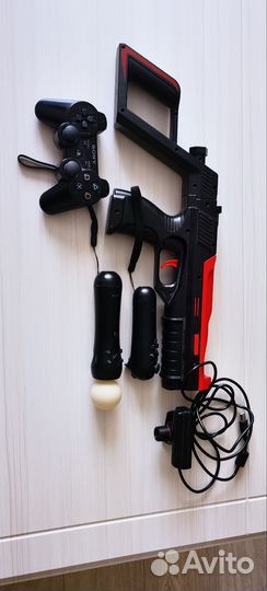 Диски для ps3, ps move, камера, пистолет