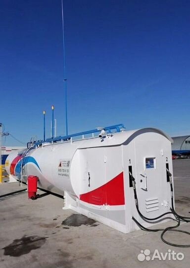 Контейнерная АЗС для нужд предприятия