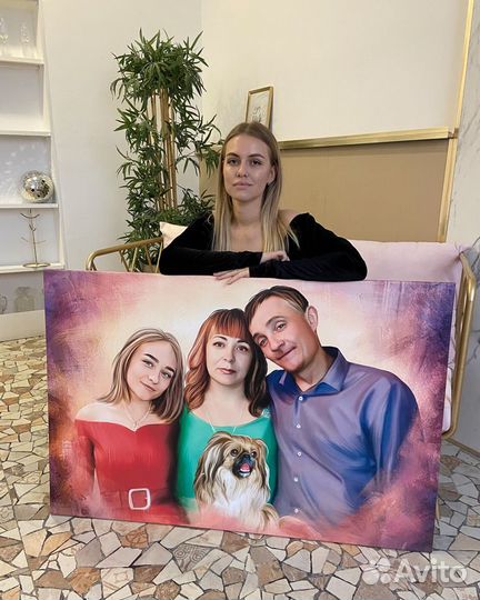 Портрет по фото на заказ