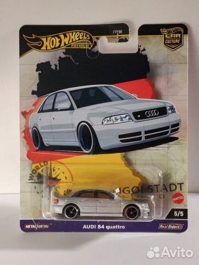 Hot Wheels PremiumCar Culture Audi S4 Quattro