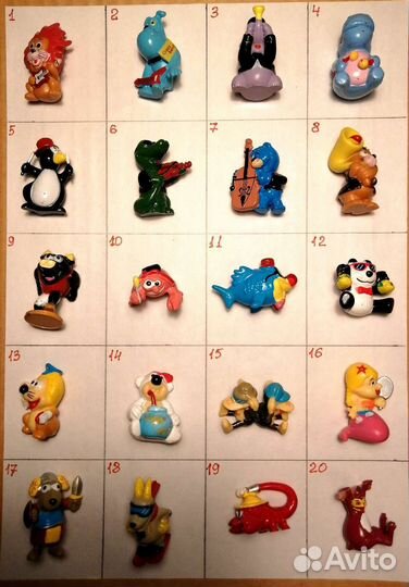 Коллекционные игрушки не киндер