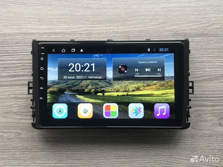 Магнитола на Volkswagen с камерой