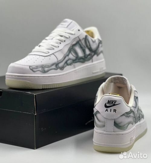 Кроссовки мужские Nike Air Force 1 Low Skeleton