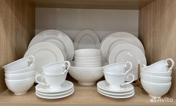 Столовый и чайный сервиз 38 пред