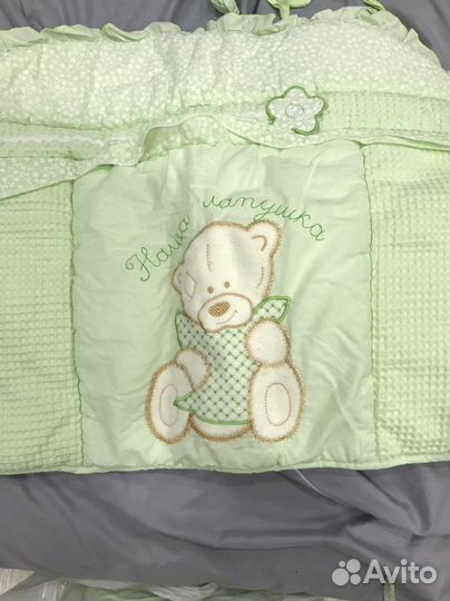 Бортики в кроватку