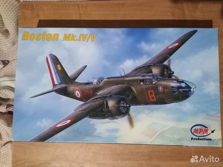 Самолет 1/72 Douglas A-20 Boston MK.IV/V (MPM)