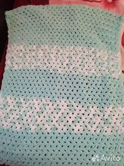 Плед детский плюшевый