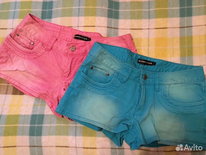 Шорты розовые