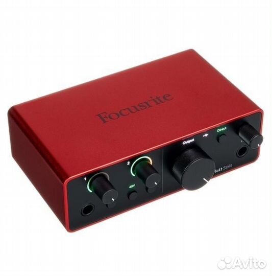 Звуковая карта Focusrite Scarlett Solo оригинал