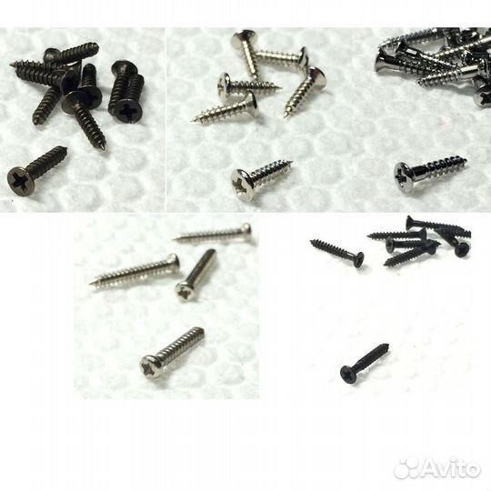 Болты, саморезы гитарные