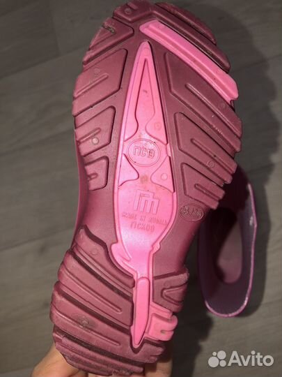 Сапоги резиновые для девочки