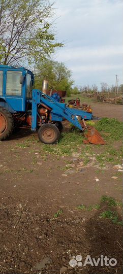 Трактор ВТЗ Т-25 с КУН, 1991