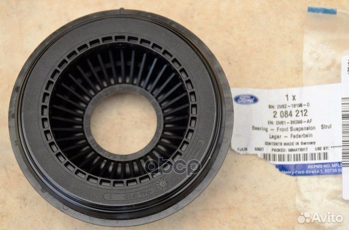 Подшипник опоры стойки перед 2084212 ford