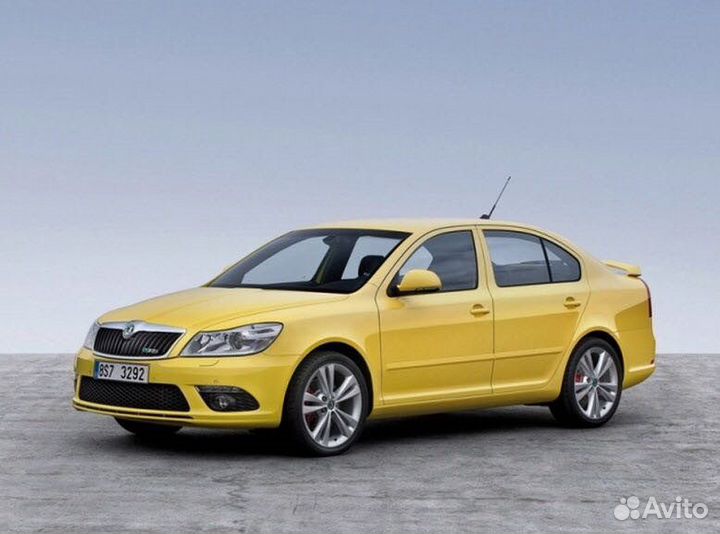 Стекла фар Skoda Octavia A5 рестайлинг