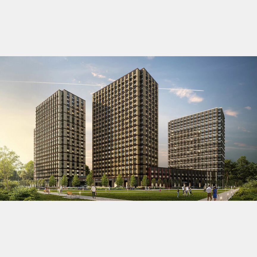 1-к. квартира, 39 м², 6/23 эт.