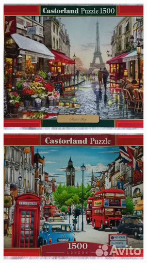 Пазлы konigspuzzle, castorland, steppuzzle