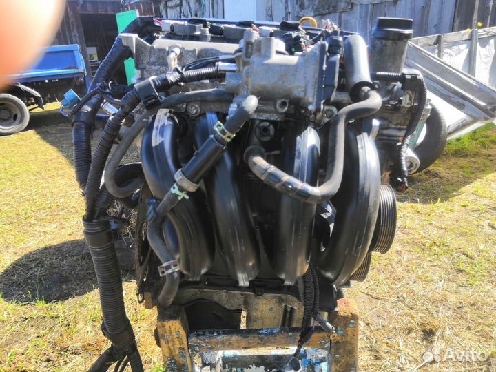 Двигатель б/у на Toyota Vitz 2009 год