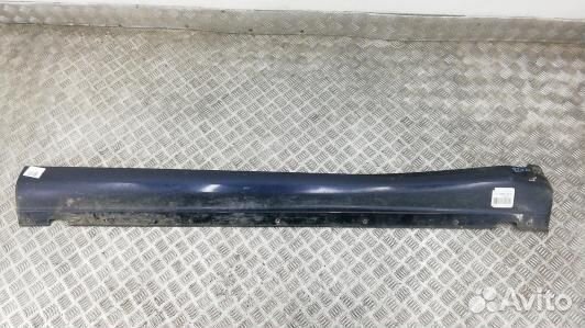 Накладка на порог hyundai santa FE 1 (82K11GZ02)