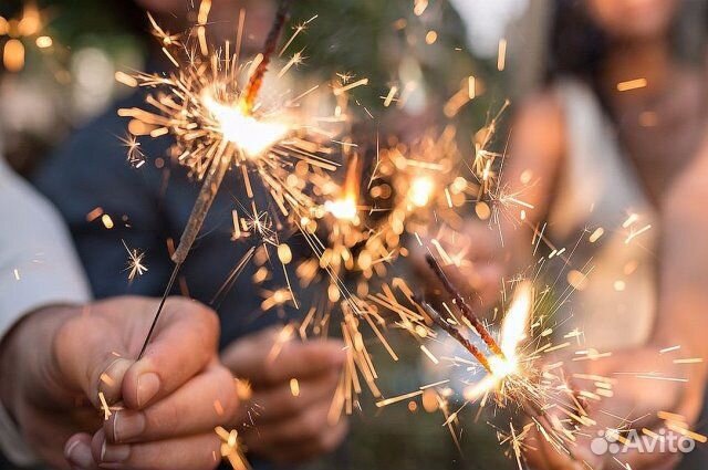 Бенгальские огни 15, 16, 40 и 65 см