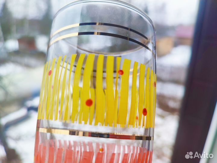 Винтажные стаканы СССР 6 шт