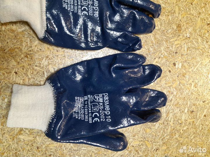 Перчатка нитриловая Крага