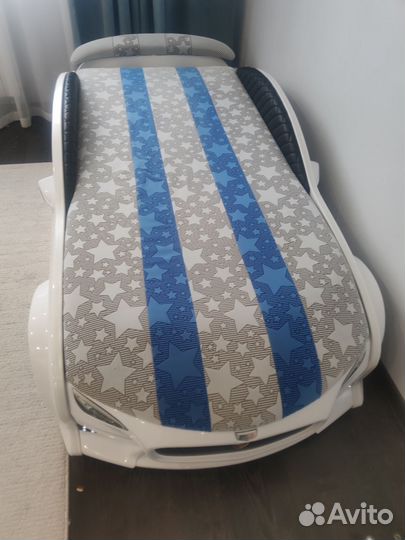 Кровать машинка объёмная