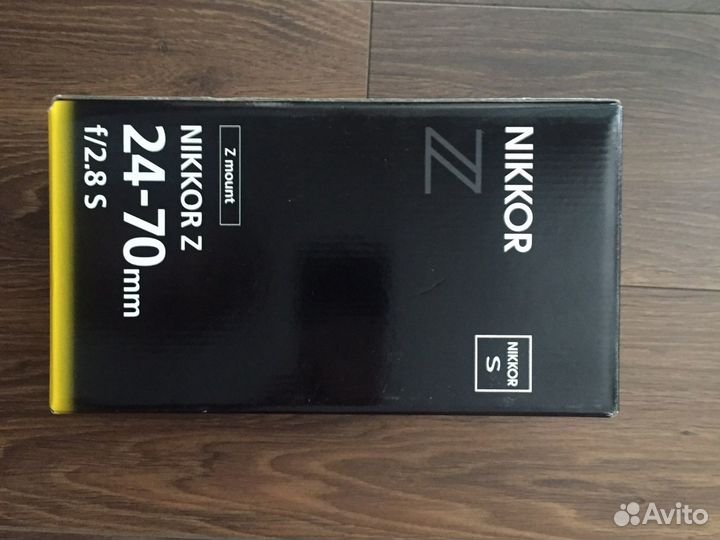 Nikon 24-70mm f/2.8S Nikkor Z Новый-Гарантия