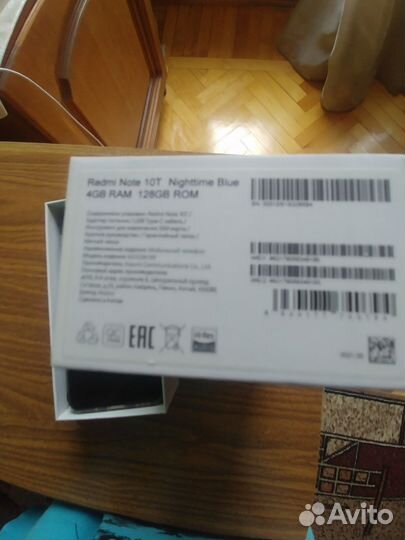 Xiaomi Redmi Note 10T, 4/128 ГБ